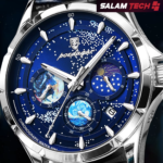 Montre de luxe Poedagar™ 100% Cuir – Image 4